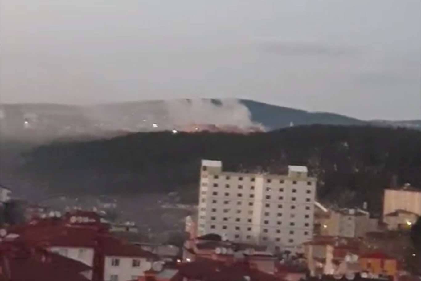 İstanbul Ümraniye'de cezaevi yangını İstanbul Ümraniye'de cezaevi yangını